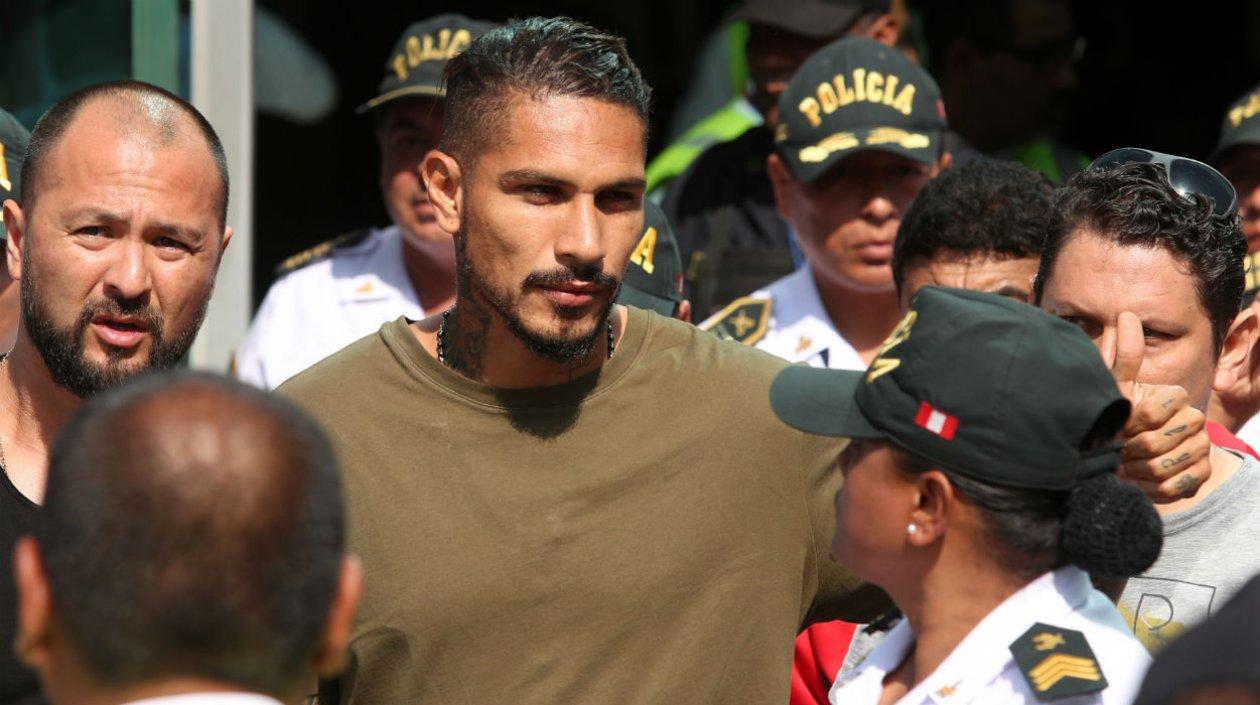 Paolo Guerrero, delantero peruano. 