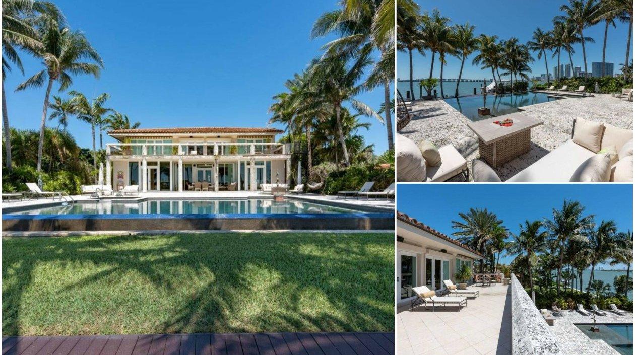 La mansión de Enrique Iglesias en Miami. 