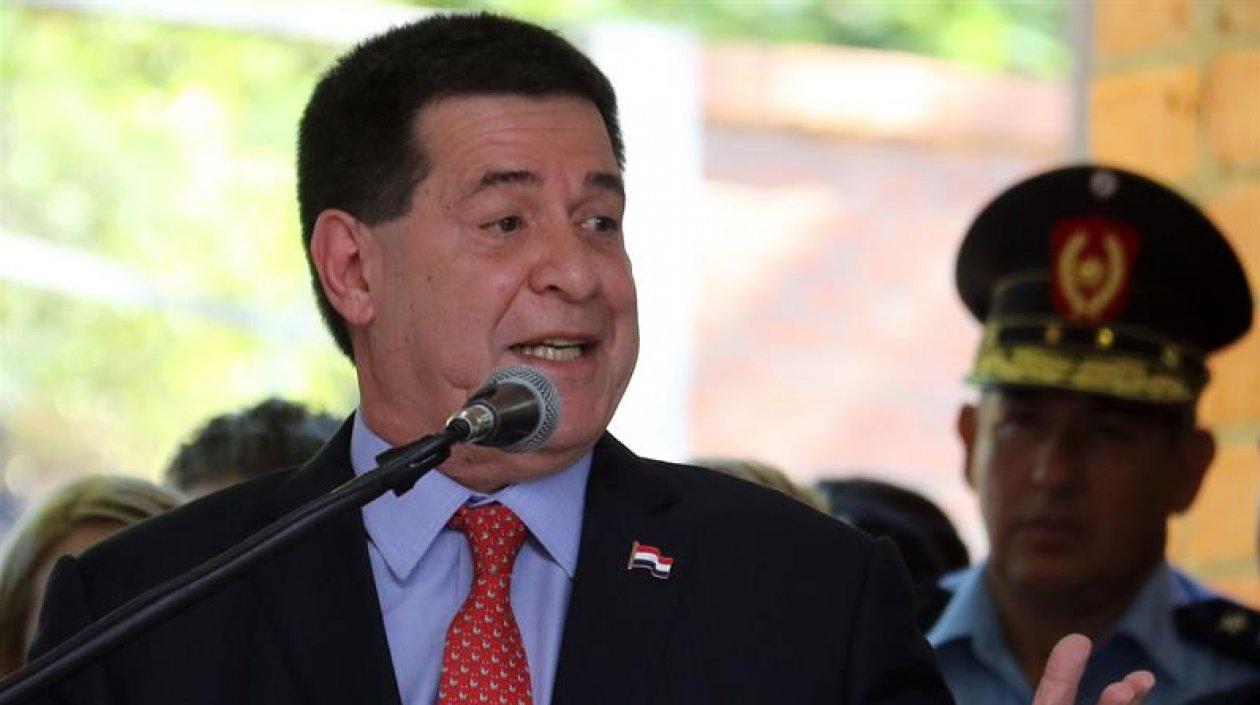 Presidente de Paraguay, Horacio Cartes.