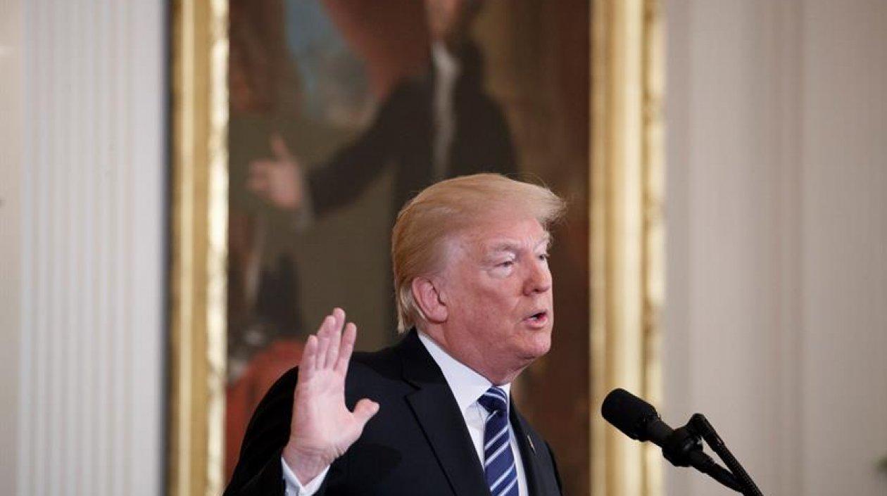 Donald Trump, presidente de Estados Unidos.