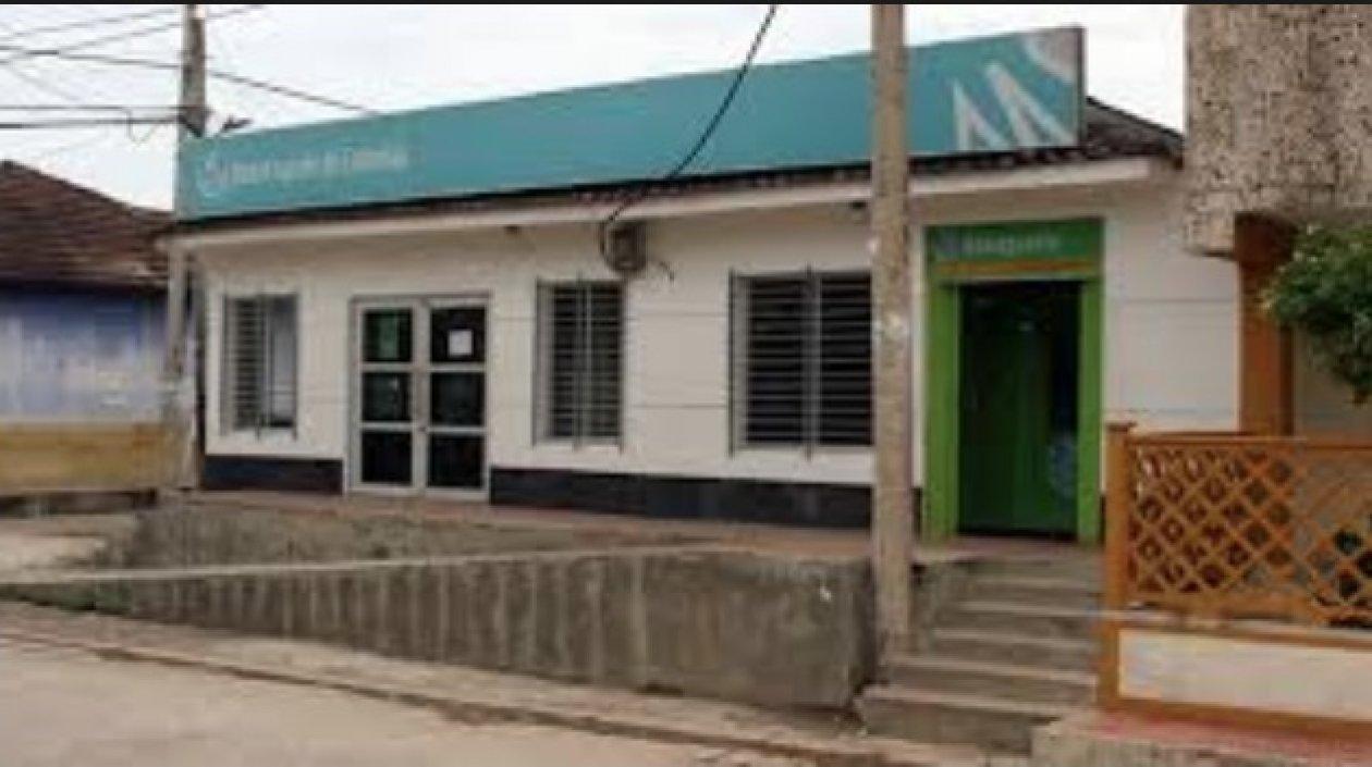 Sede del Banco Agrario en Juan de Acosta.