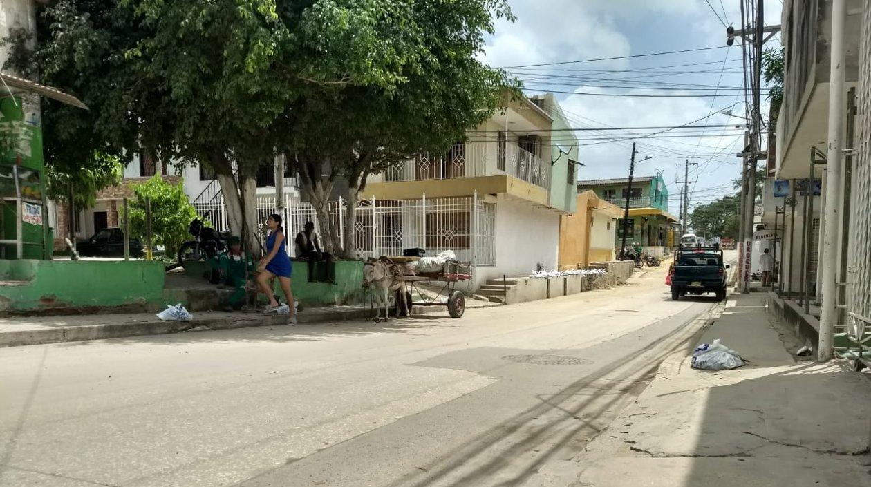 Calle 56 con carrera 34, barrio Las Gaviotas 
