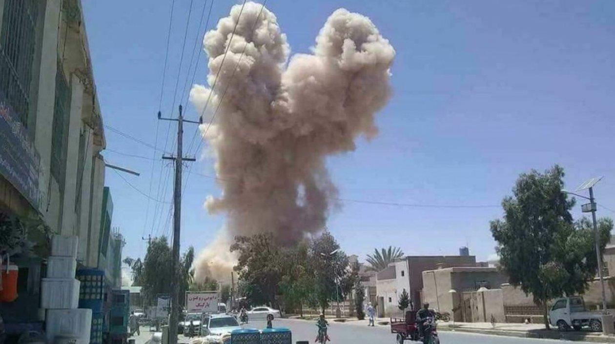 Contenedor cargado de explosivos estalló mientras las fuerzas de seguridad trataban de desactivarlo en Kandahar