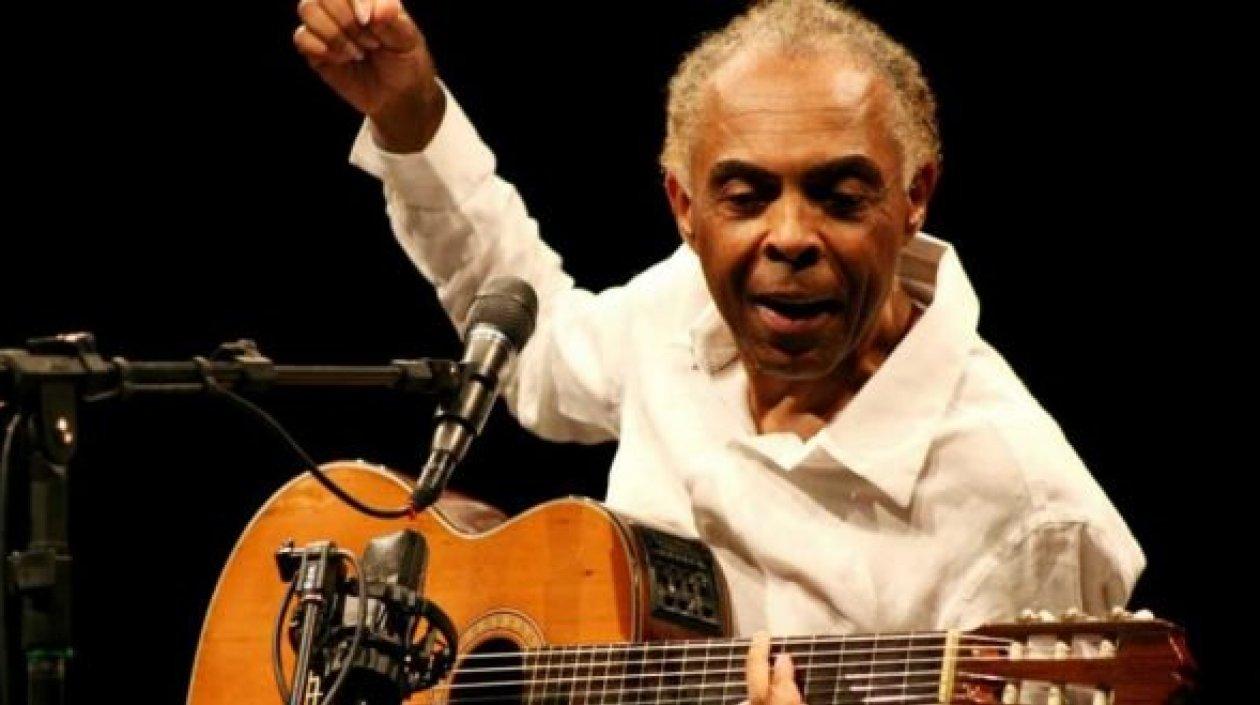 El cantante brasileño Gilberto Gil.