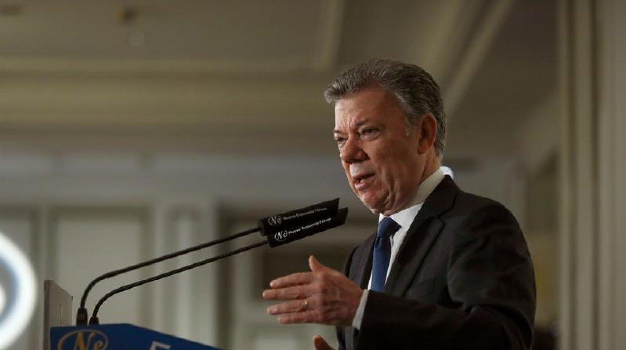 Juan Manuel Santos.