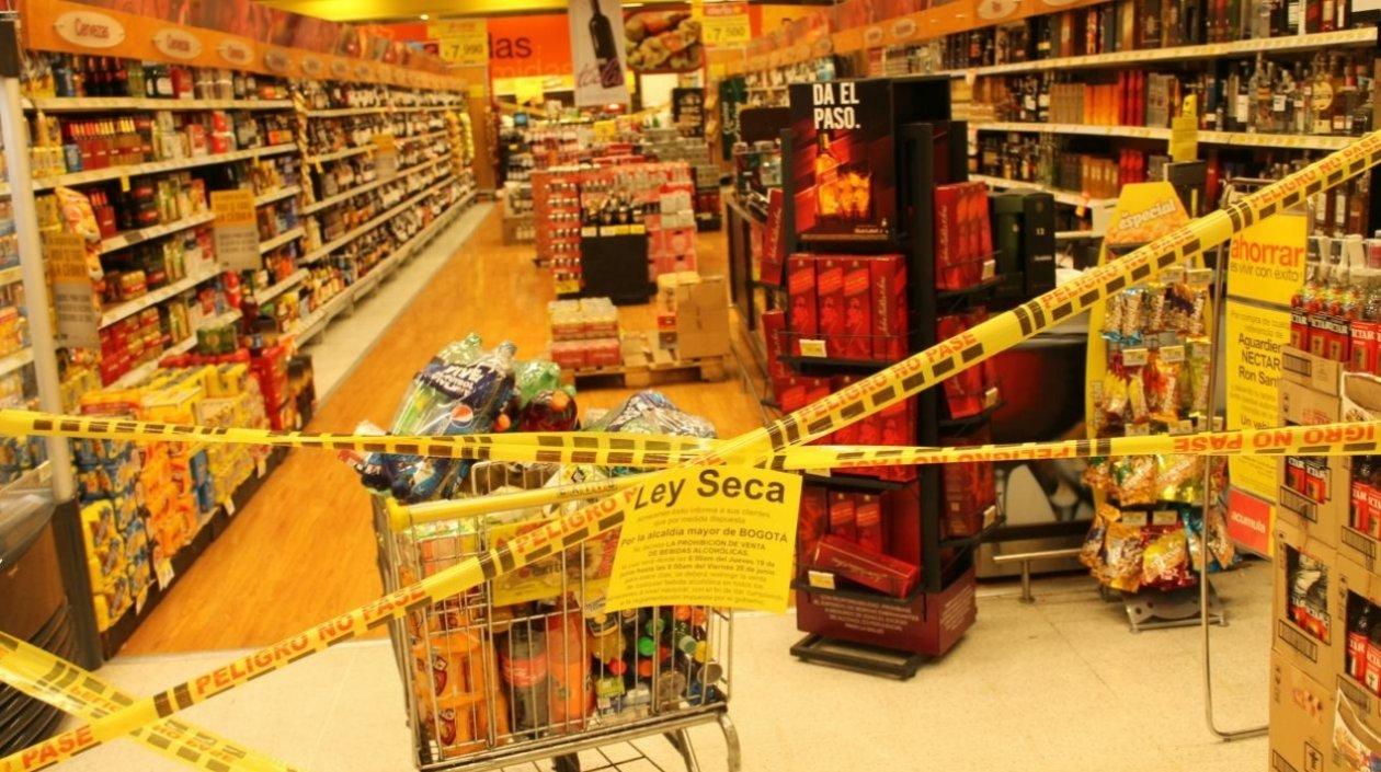 La Ley seca comienza el sábado próximo a las 6 de la mañana y termina el lunes a las 6 de la mañana.