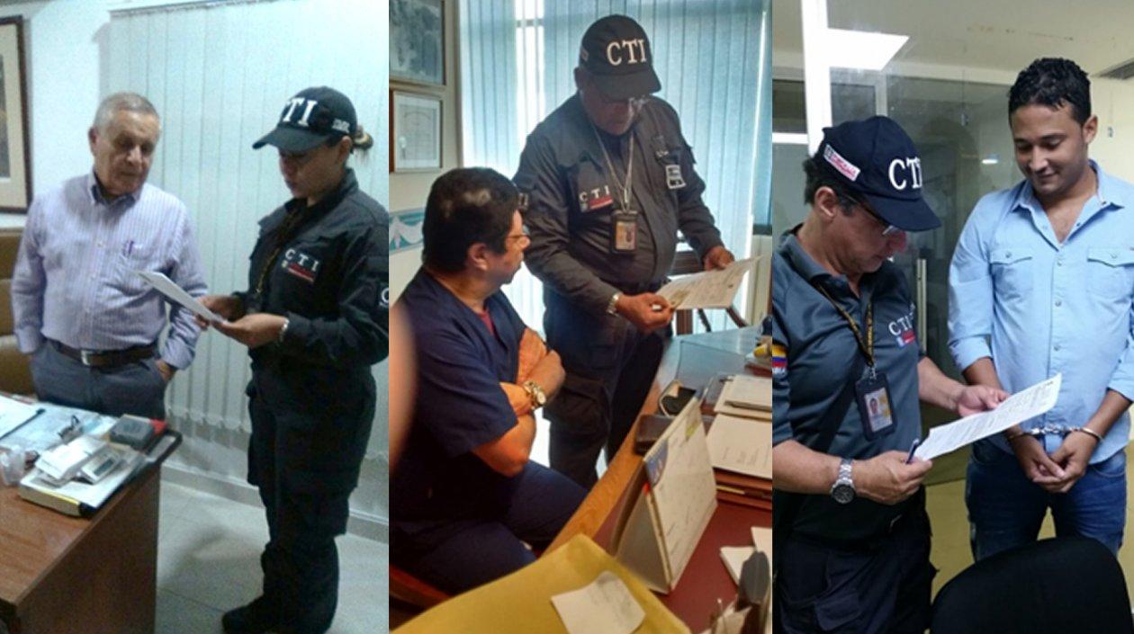 Patricio Antonio Garcia De Caro, Rolando Jose Vargas Russo, Mario Alberto Alarcon Pabon