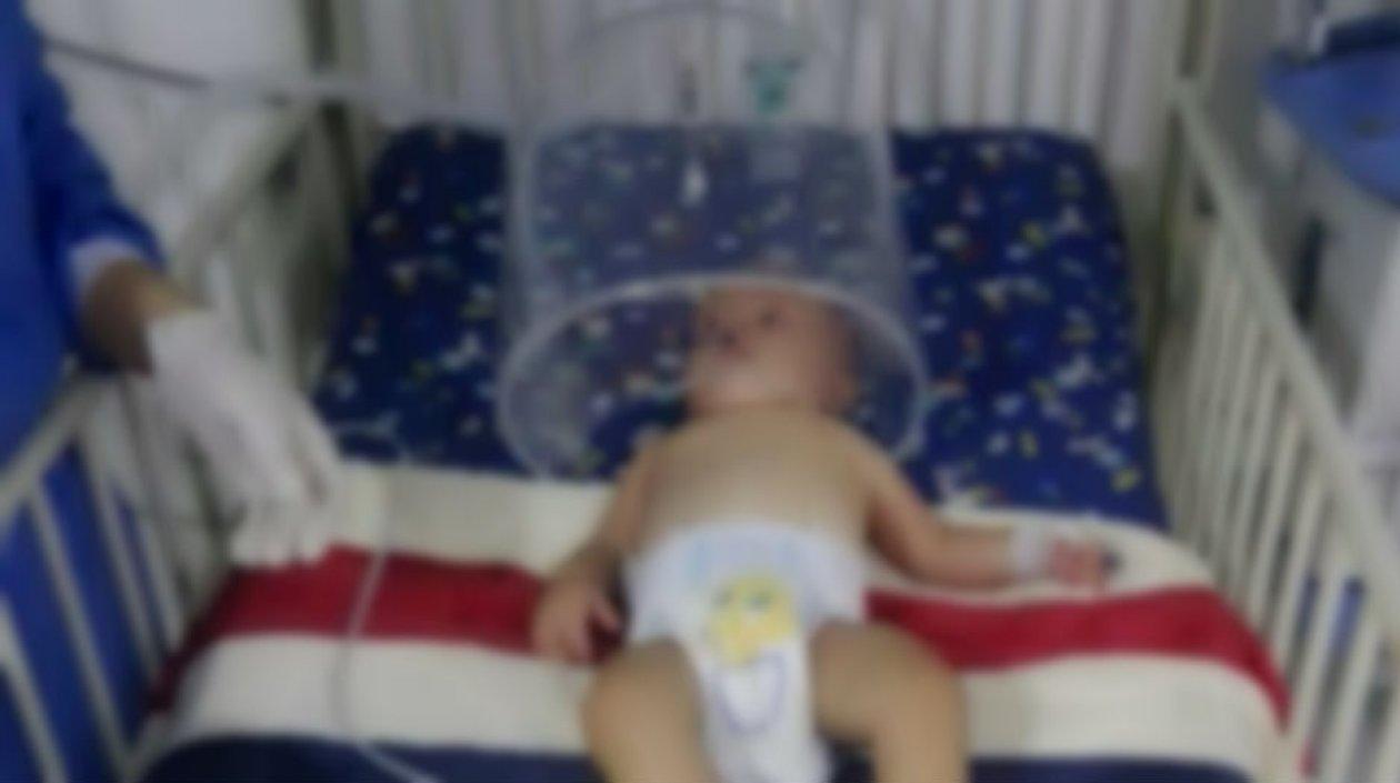 Actualmente, la bebé se encuentra hospitalizada en una clínica distinta a donde se presentaron los problemas.