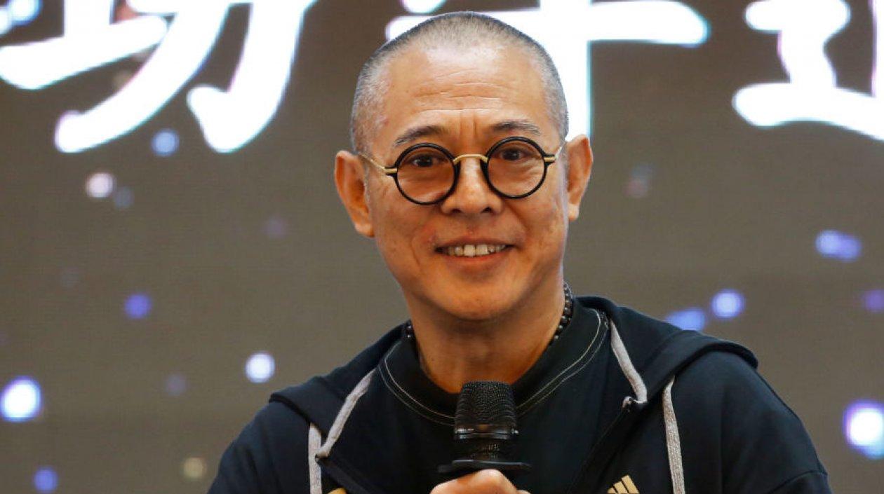  El actor de películas de acción Jet Li.