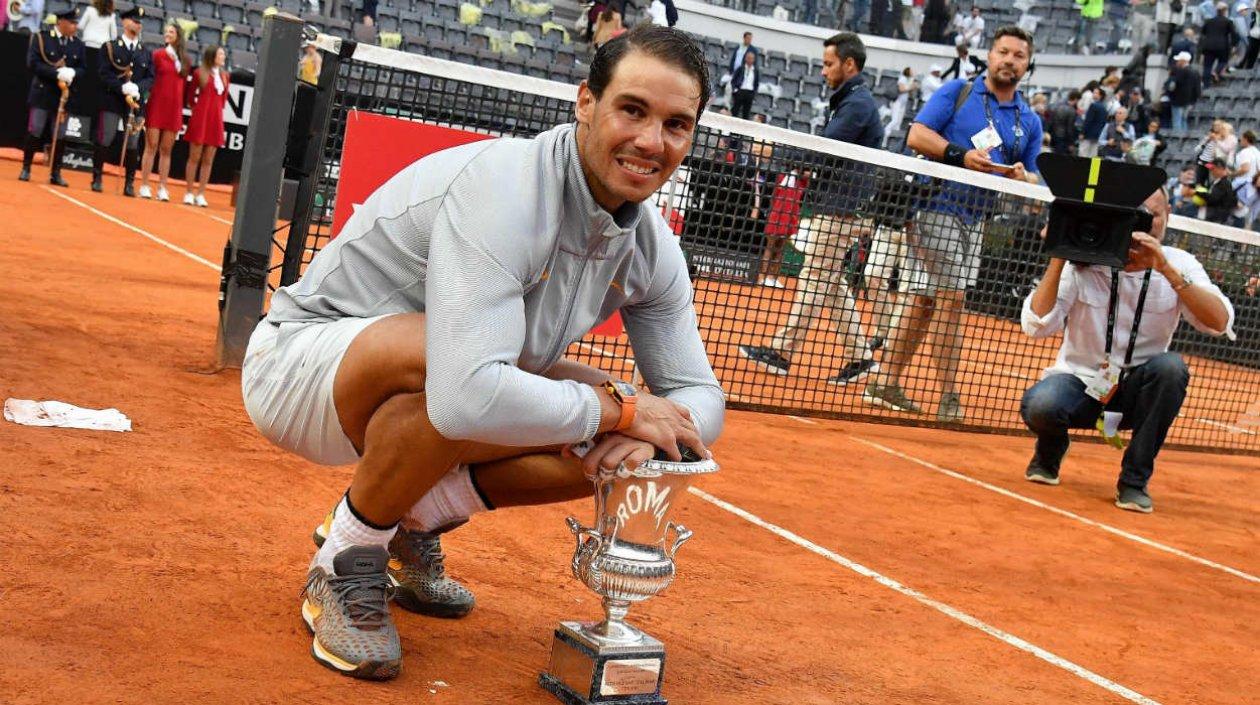 Rafael Nadal, tenista español. 