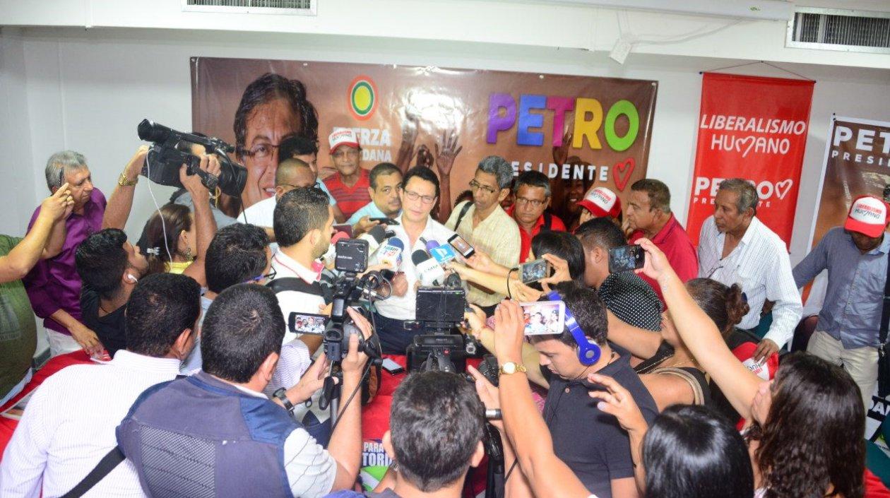 Carlos Caicedo, excandidato presidencial.