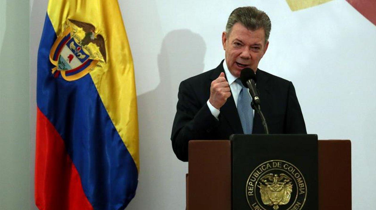 Juan Manuel Santos.