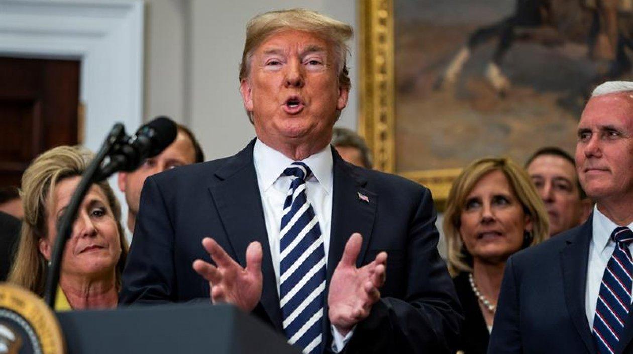 Donald Trump, presidente de Estados Unidos.