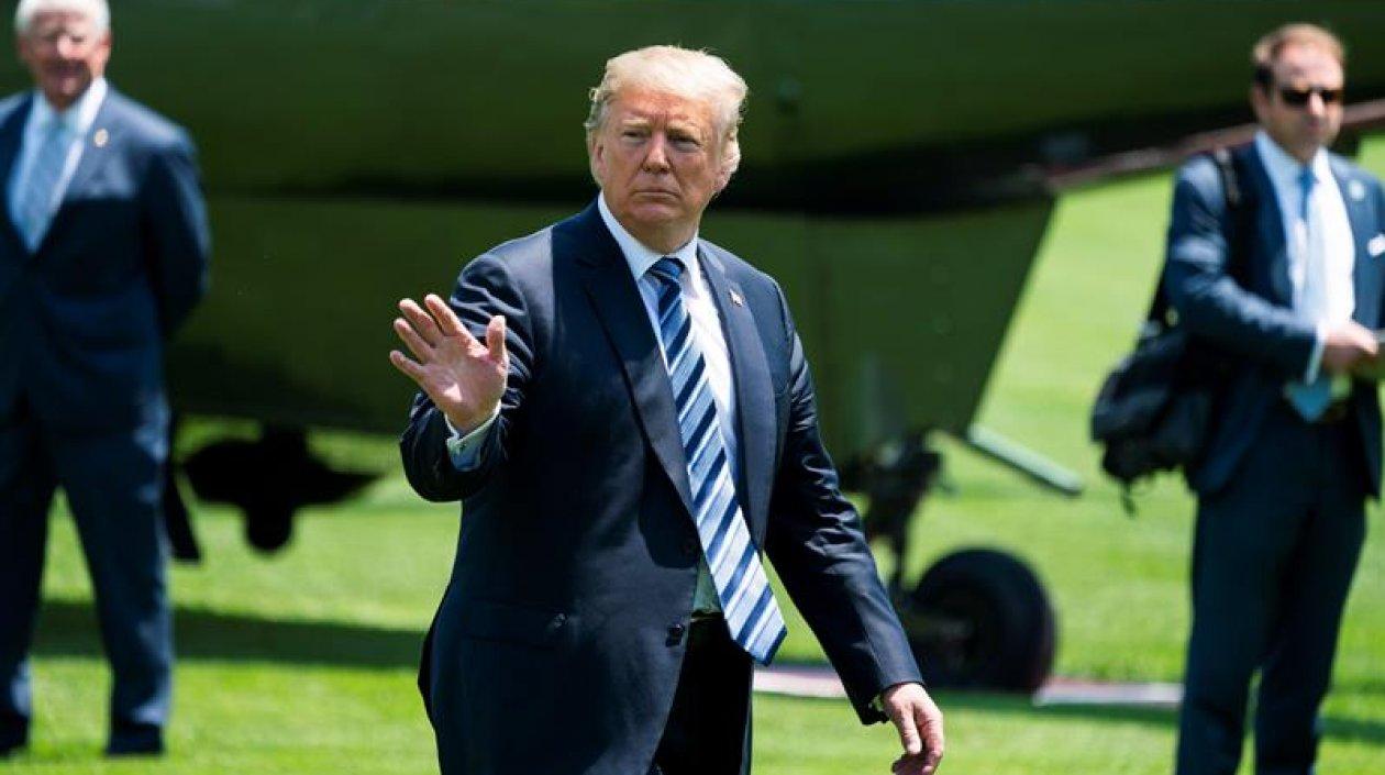 Donald Trump, presidente de Estados Unidos.