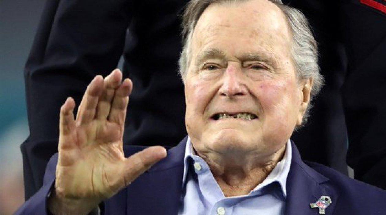 George Bush padre, expresidente de Estados Unidos.