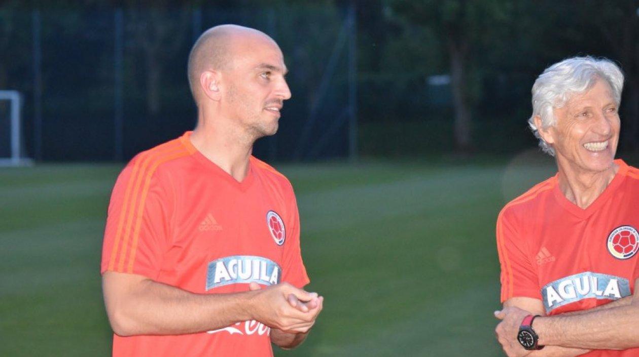 Esteban Cambiasso se unió al cuerpo técnico con miras a la Copa Mundial de la FIFA, Rusia 2018. 