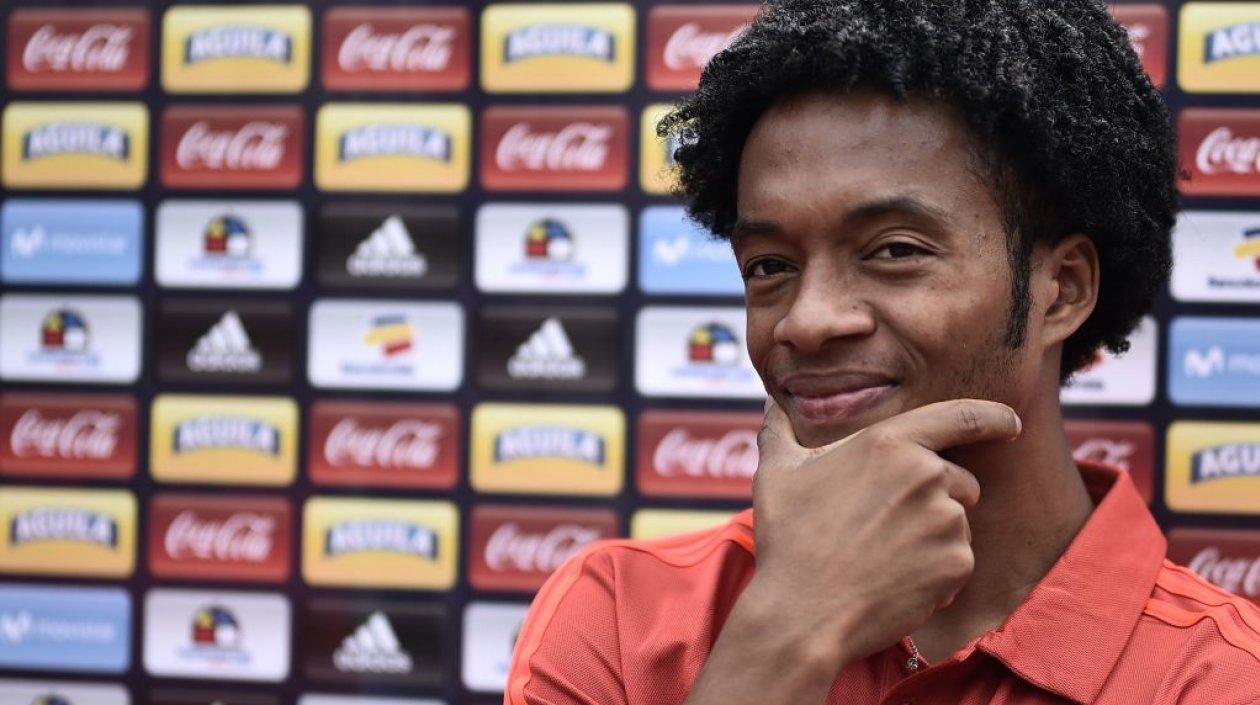 Juan Guillermo Cuadrado, jugador colombiano.