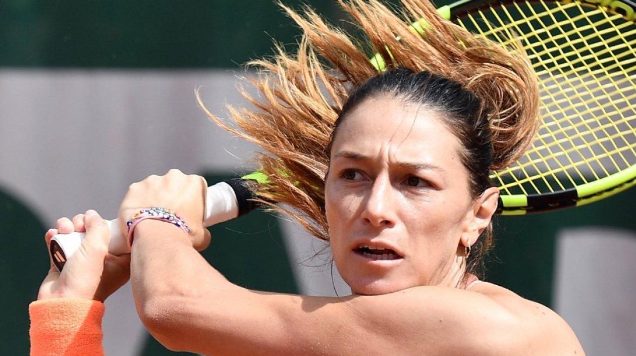 Mariana Duque, tenista colombiana.