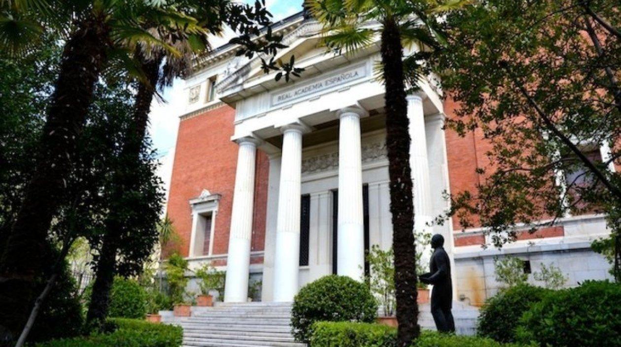 Sede de la Real Academia de la Lengua. 