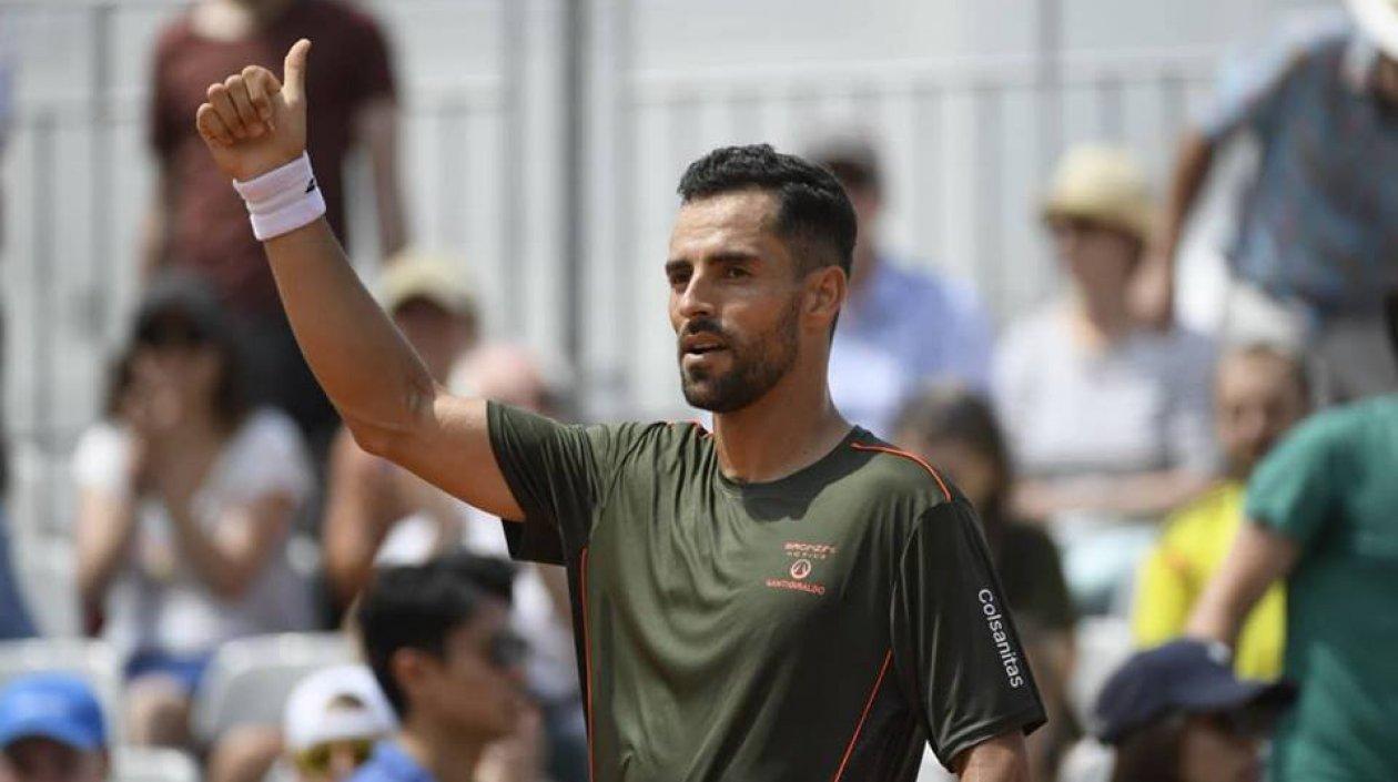 Santiago Giraldo, tenista colombiano.