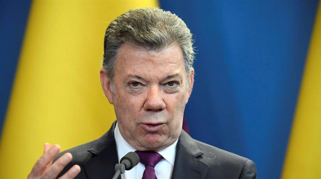 Juan Manuel Santos, Presidente.