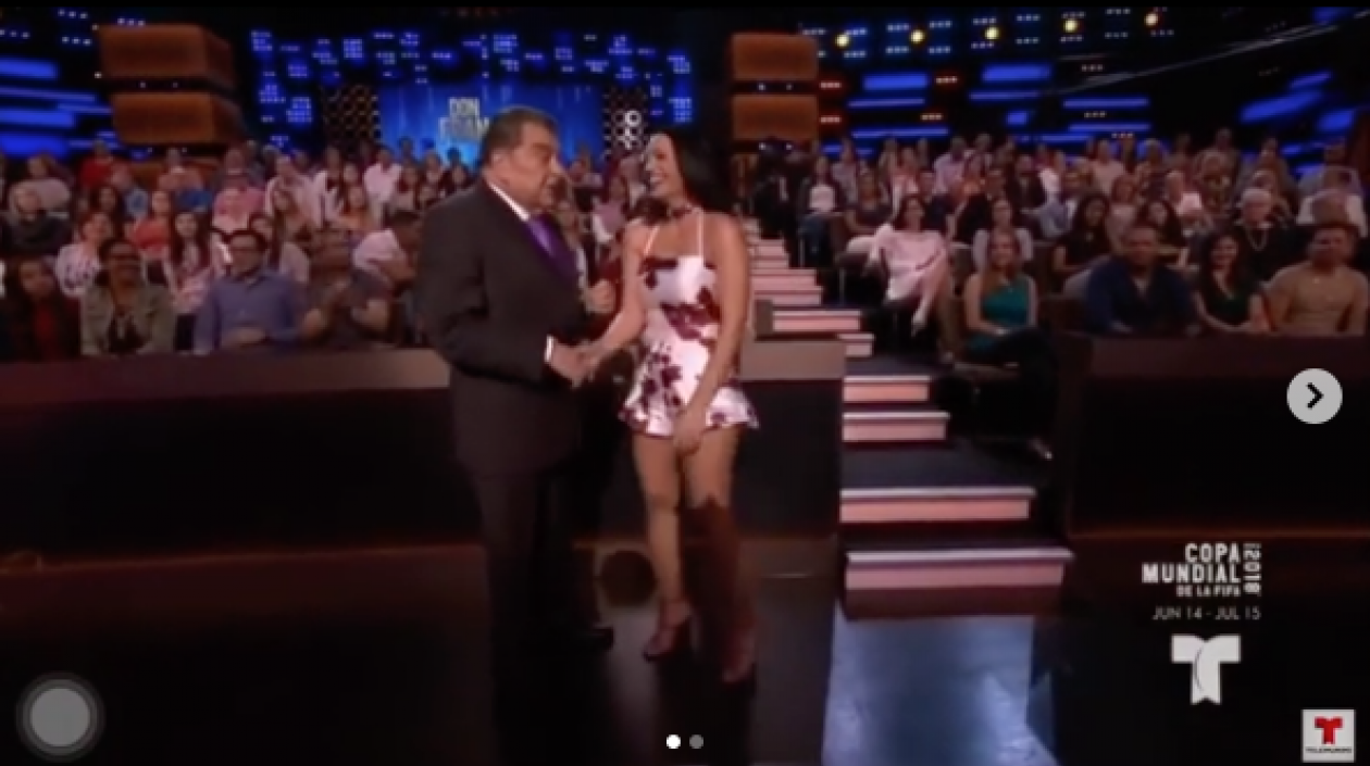 Andrea Valdiri y Don Francisco.