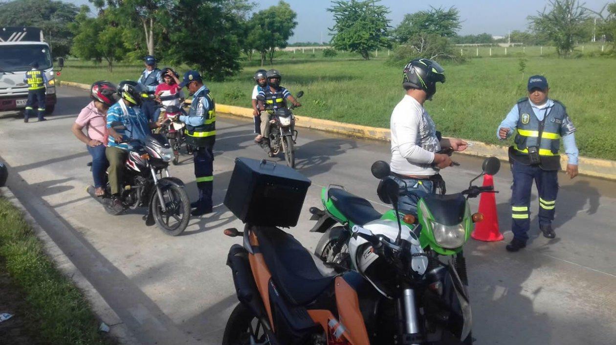 Día sin moto en Soledad