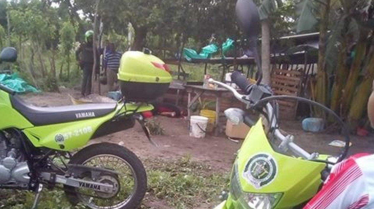 Lugar de los hechos en Malambo.