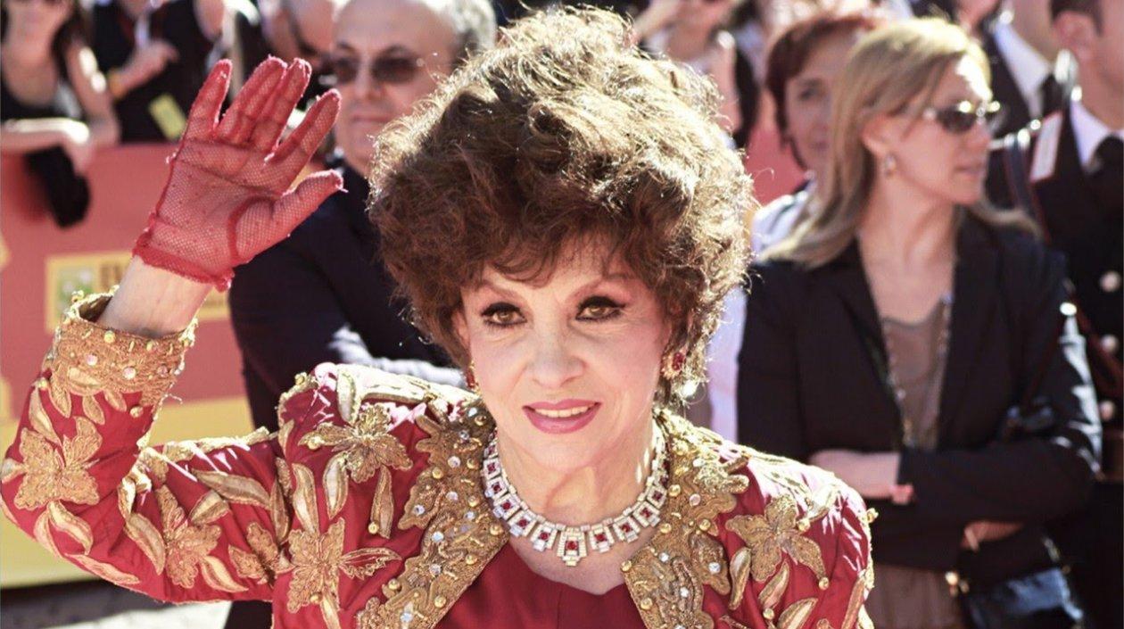 La diva italiana Gina Lollobrigida.