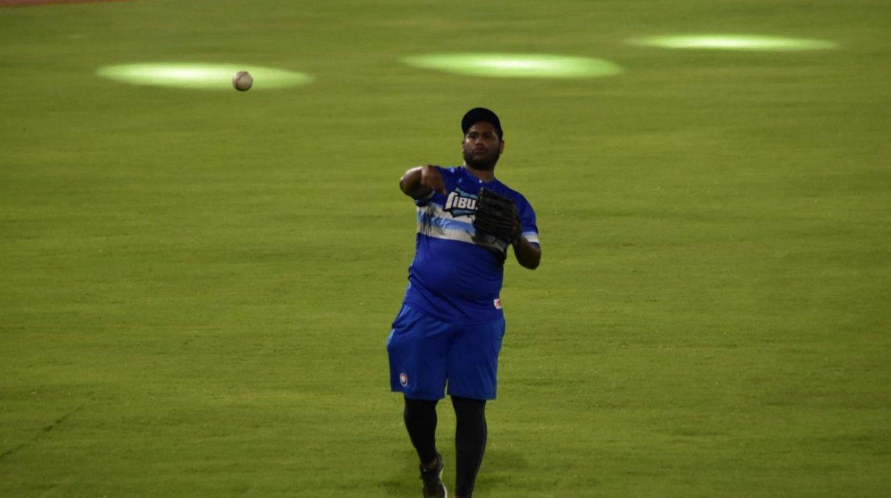 El lanzador barranquillero Randy Consuegra. 