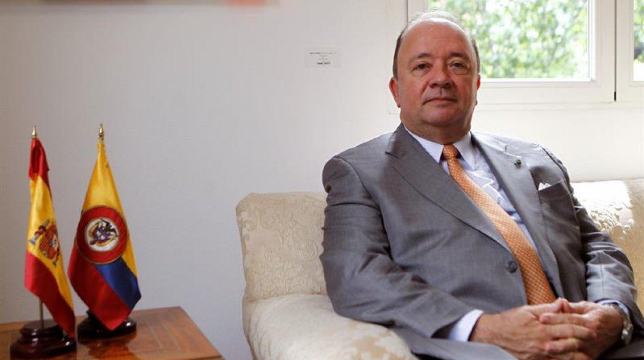 El ministro de Defensa, Luis Carlos Villegas.