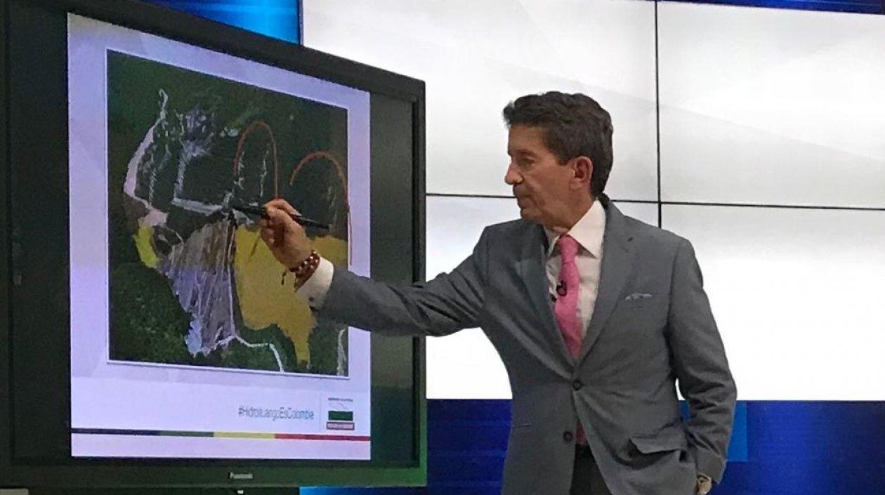 Luis Pérez, gobernador de Antioquia.