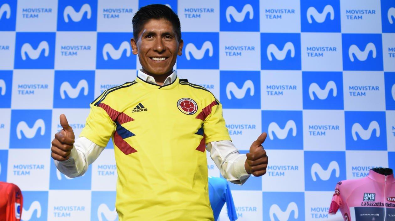Nairo Quintana, ciclista colombiano. 