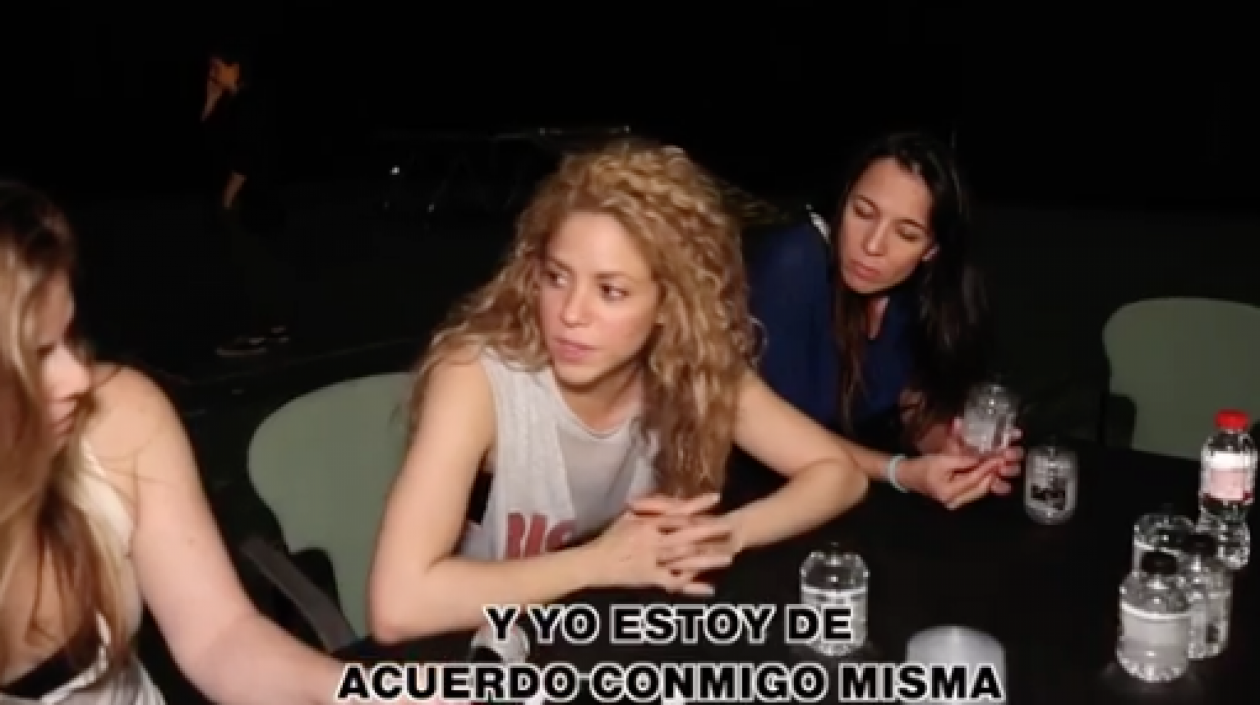 La cantante barranquillera Shakira.