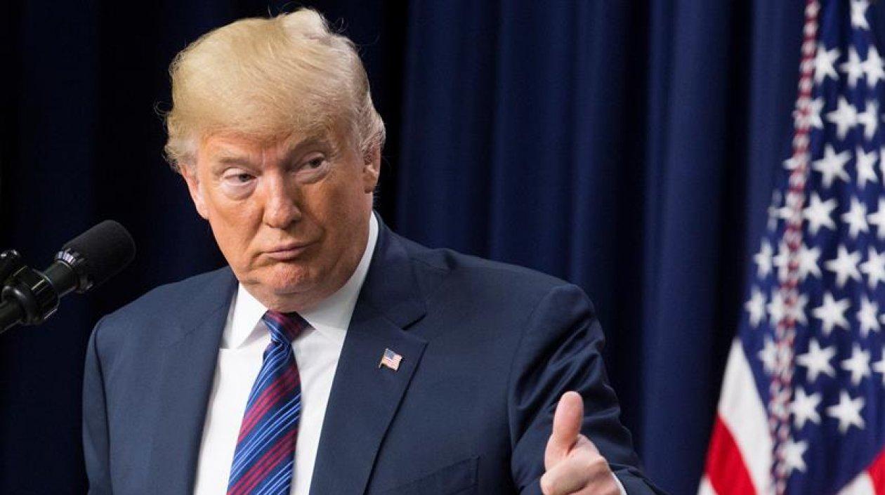 Donald Trump, presidente de Estados Unidos.