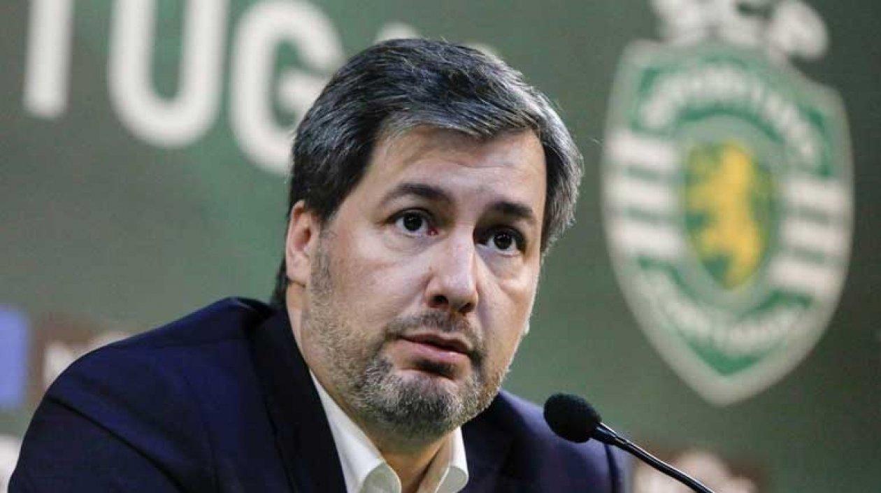 Bruno De Carvalho, presidente del Sporting. 