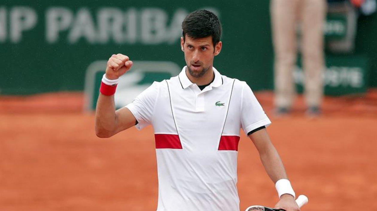 El serbio Novak Djokovic