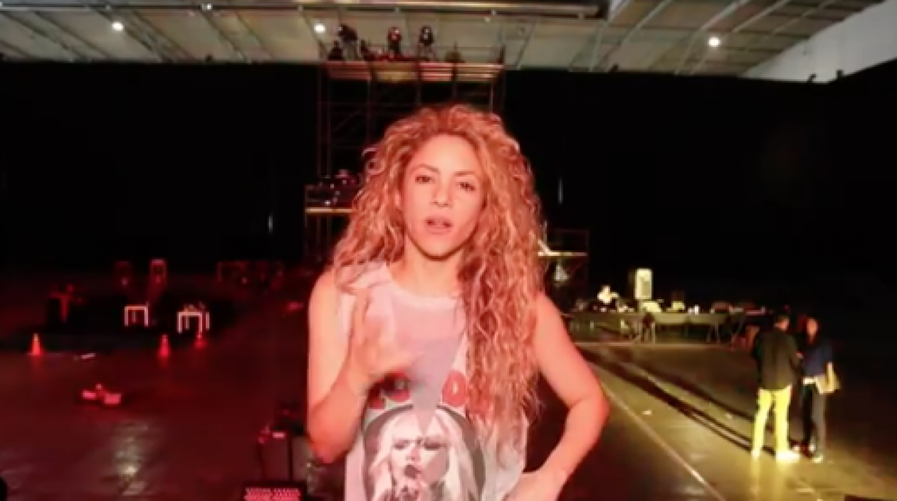 La cantante barranquillera Shakira.
