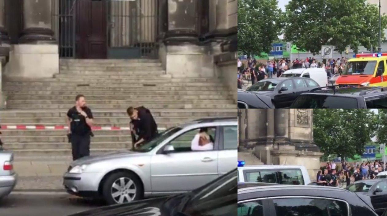  El tiroteo ocurrió en la catedral evangélica de Berlín.