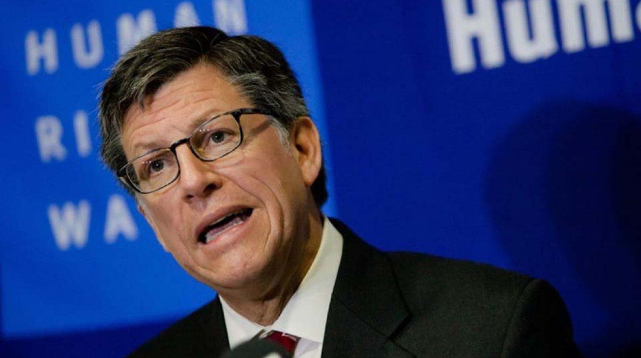 El director para las Américas de HRW, José Miguel Vivanco.