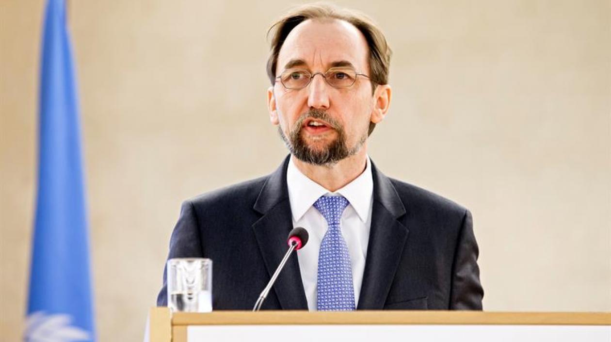 Alto comisionado de la ONU para los Derechos Humanos, Zeid Ra'ad al Hussein