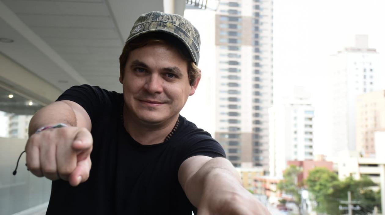 El cantante cartagenero Jerau.