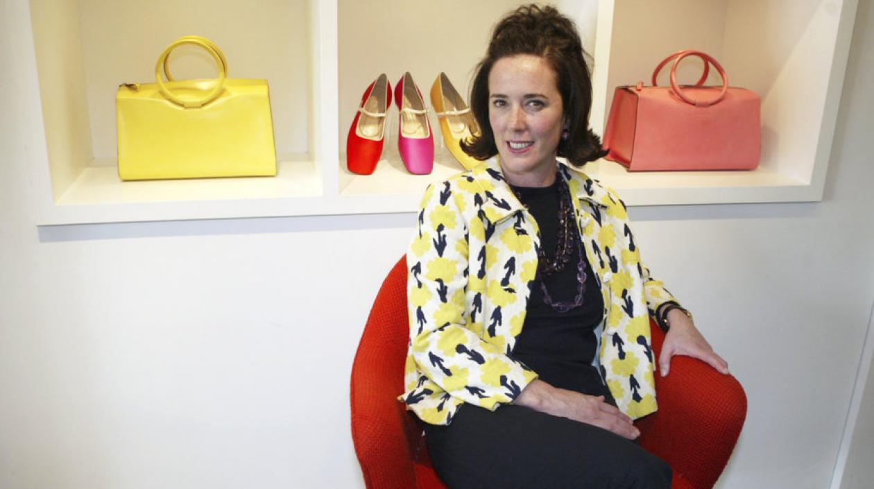 La diseñadora Kate Spade.
