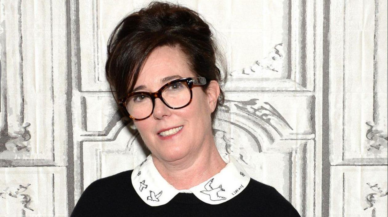 La diseñadora estadounidense Kate Spade.