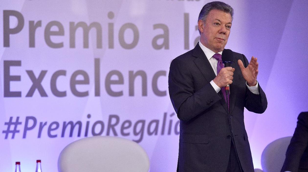 Juan Manuel Santos.