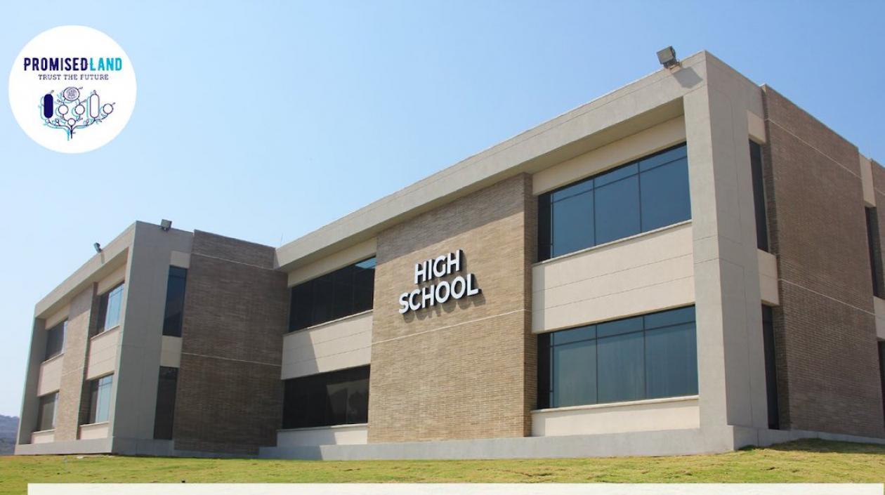 Edificio nuevo del Colegio Marymount. 