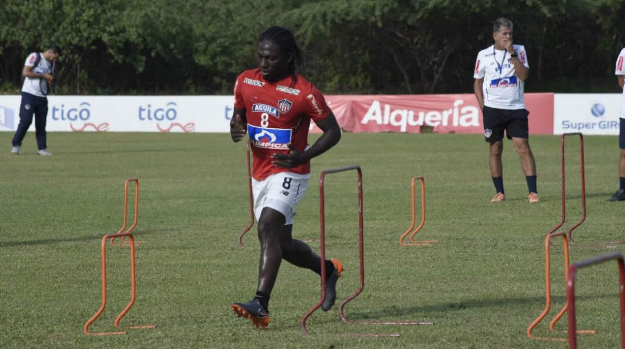 Yimmi Chará, volante de Junior. 