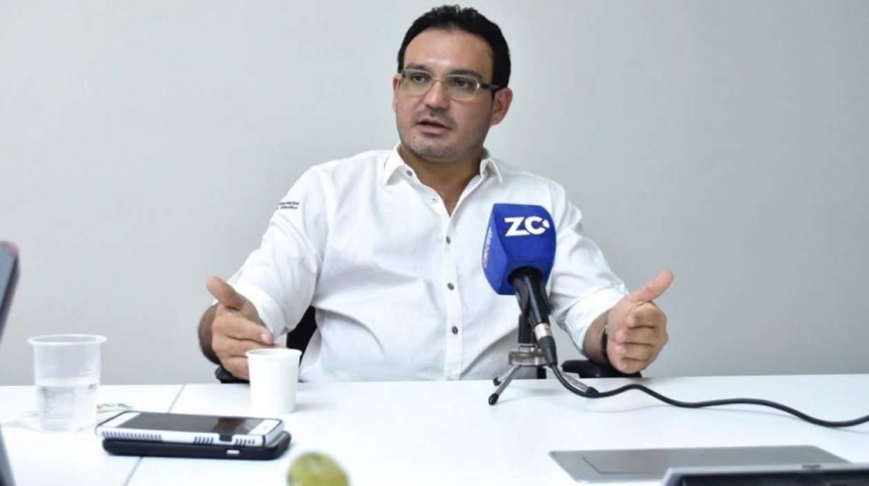 El secretario de Educación del Atlántico, Dagoberto Barraza.