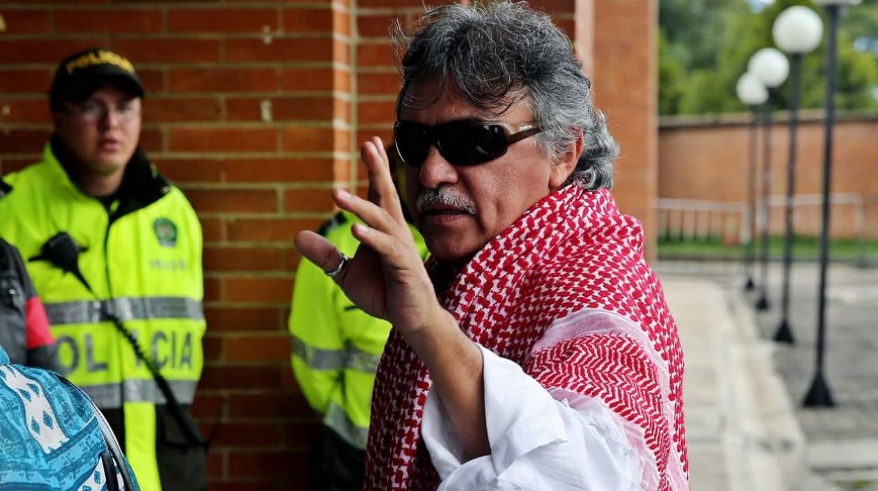 Seuxis Hernández, alias 'Jesus Santrich'.
