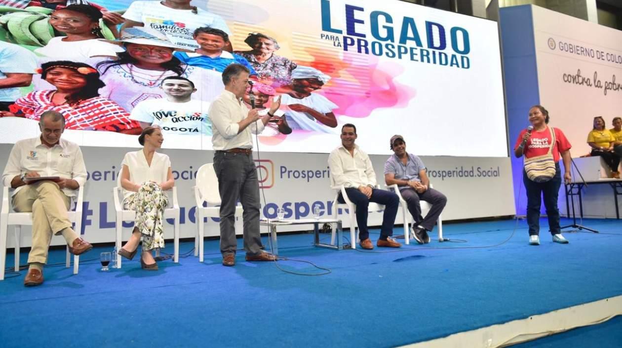 Presidente Juan Manuel Santos.